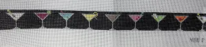 * Meredith Collection 488b Mixed Martini Belt 18m