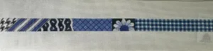 * Patti Mann 11568 Blue Pattern Belt