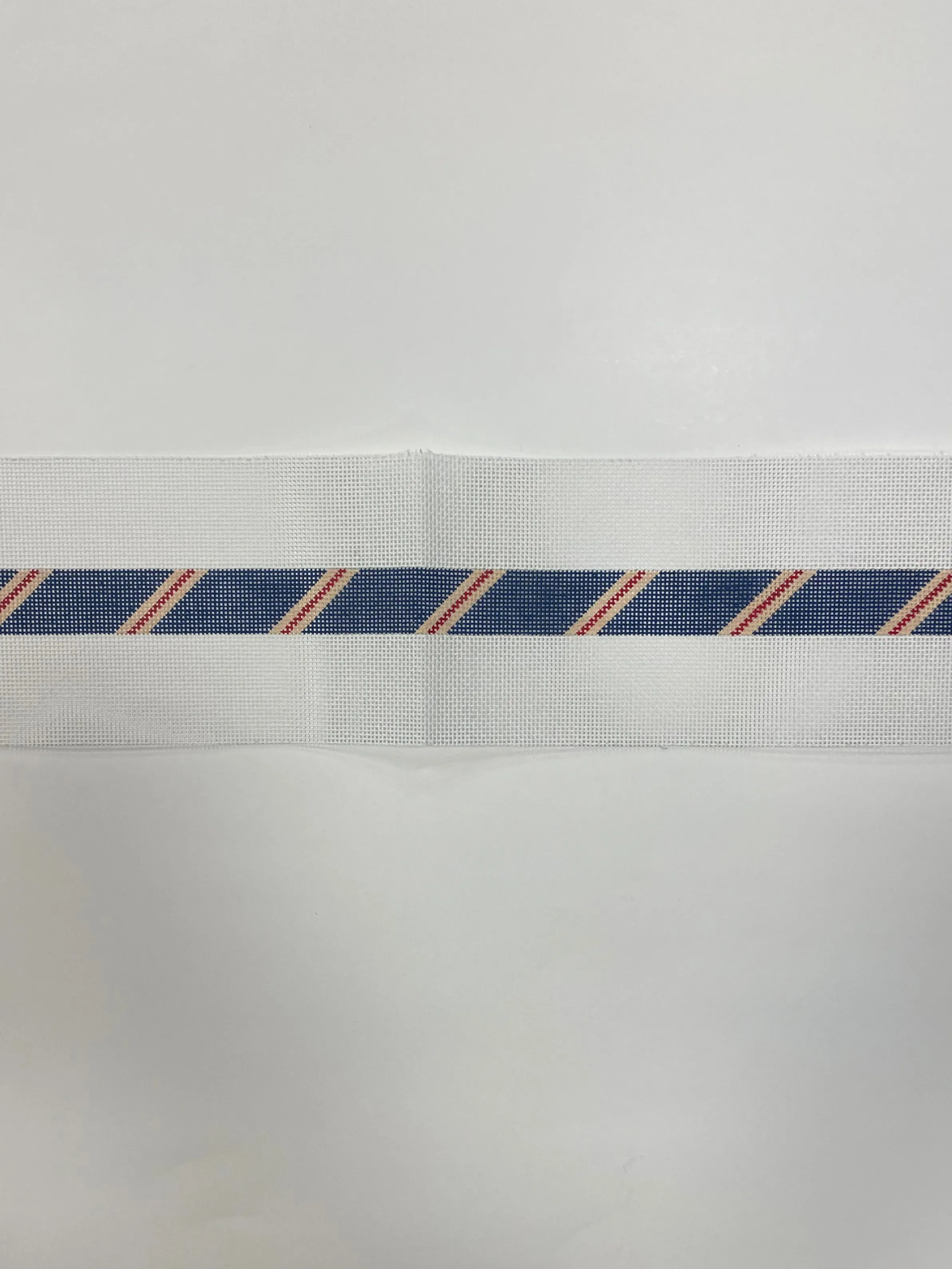 * The Meredith Collection 121ff Diagonal Stripe Navy/ Camel/ Red 13m