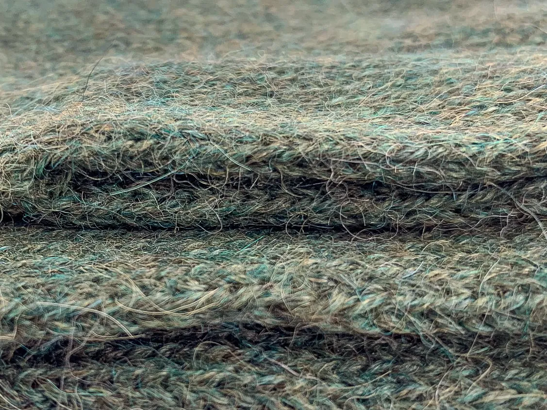 100% Alpaca Wool Gloves (Green)