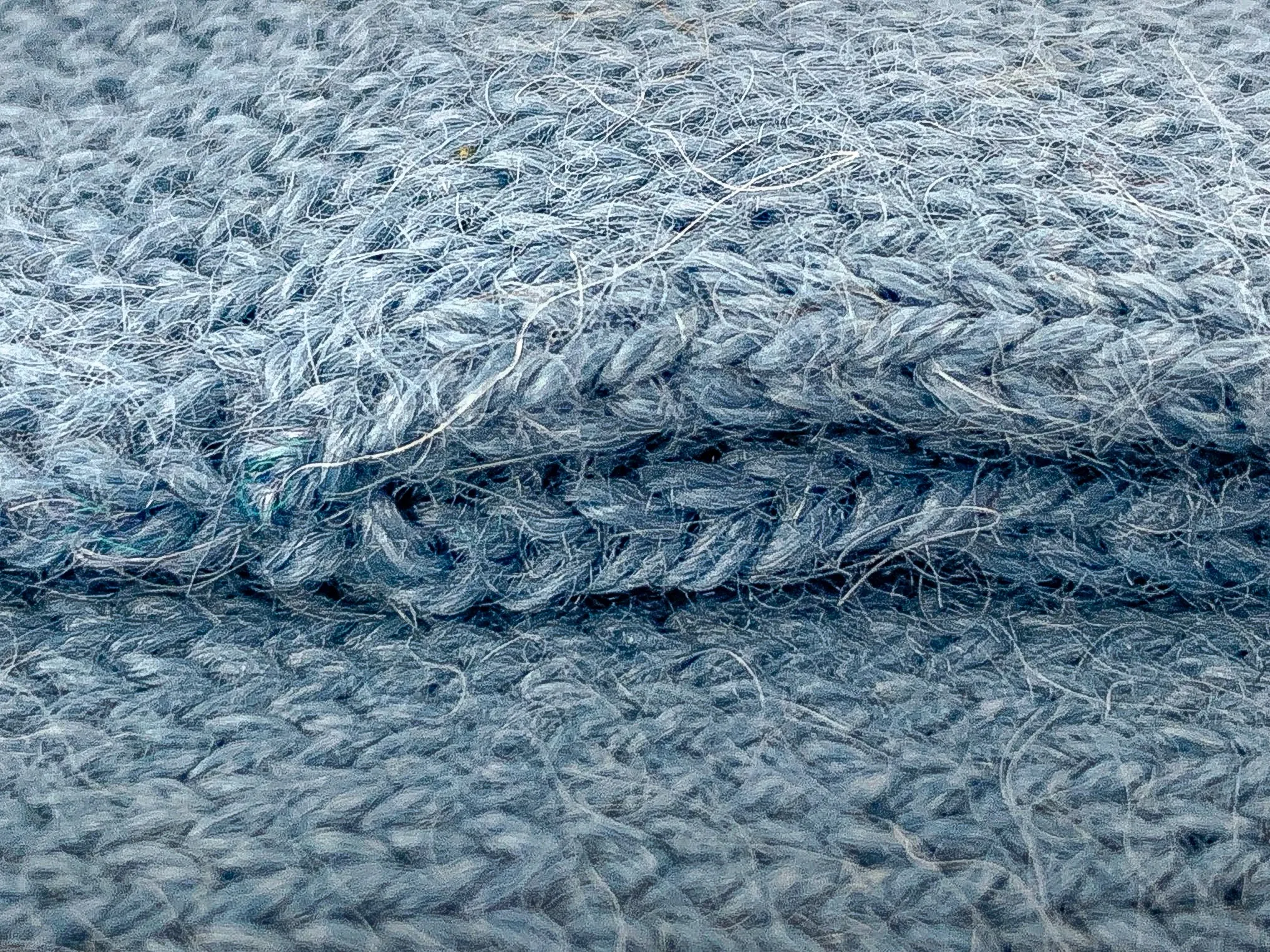 100% Alpaca Wool Gloves (Light Blue)