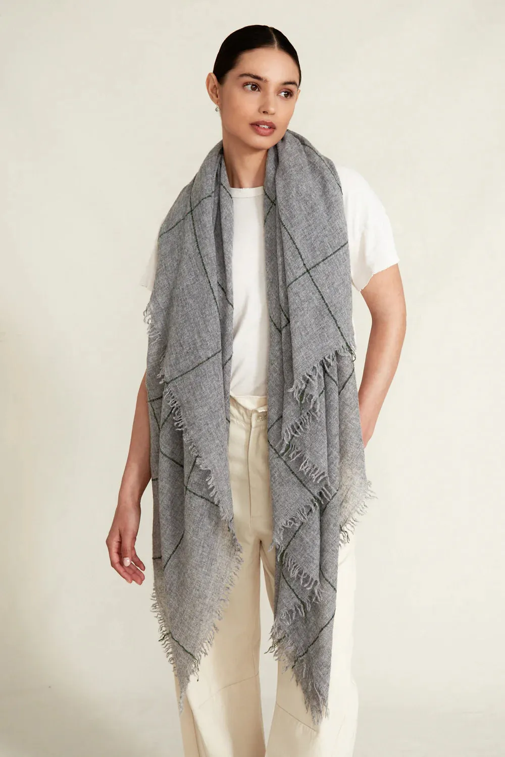 100% CASHMERE SCARF - RENEER PASTURE