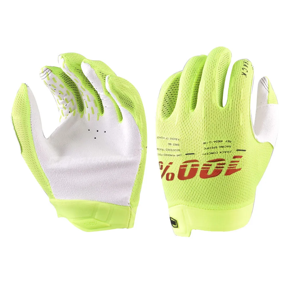 100% ITRACK BICYCLE MESH GLOVES YOUTH