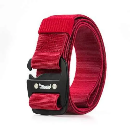 125CM Braided Elastic Weave Nylon Military Belts