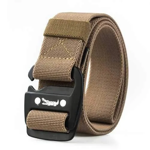 125CM Braided Elastic Weave Nylon Military Belts