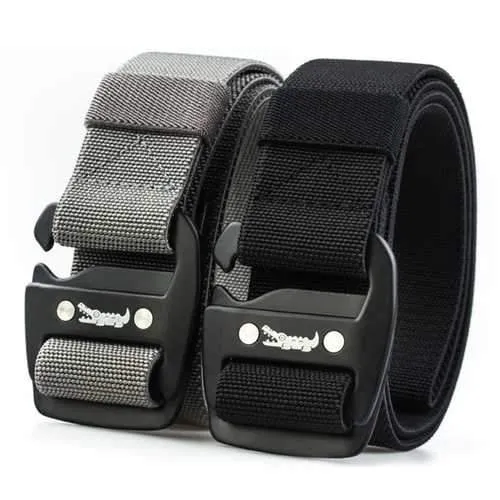125CM Braided Elastic Weave Nylon Military Belts