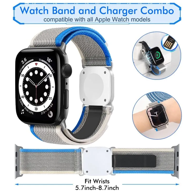 2 In 1 Charger Sports Loop Watch Band