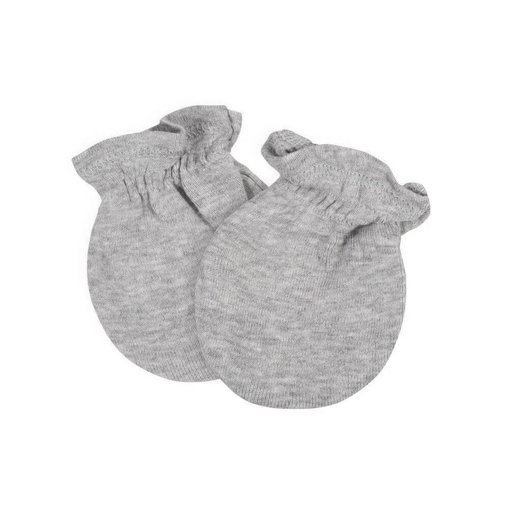 4-Pack Baby Boys Camping Organic No Scratch Mittens