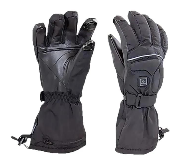 7.4V BATT HEATED LEATHER/NYLON GLOVES