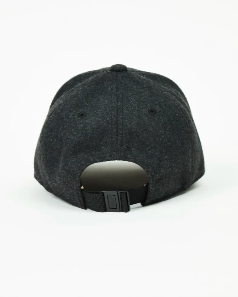 Addison Varsity Baseball Cap | Black