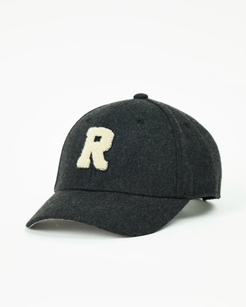 Addison Varsity Baseball Cap | Black