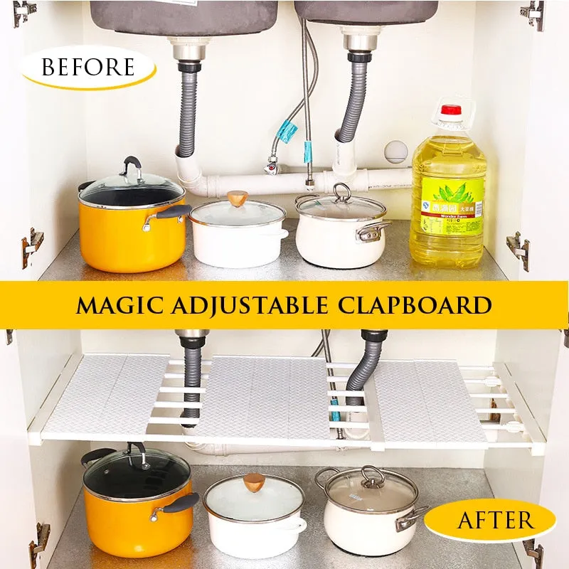 Adjustable Closet Organizer