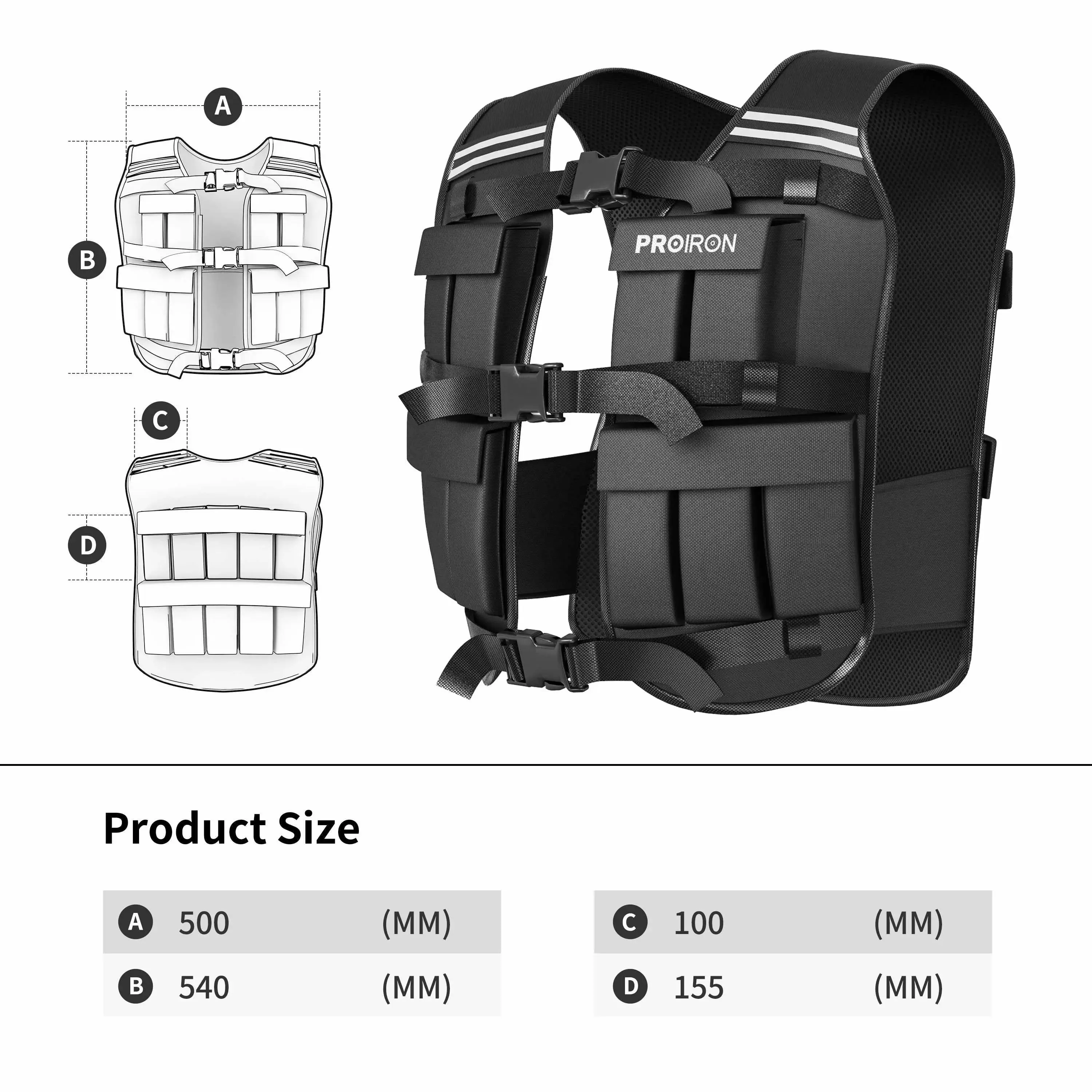 Adjustable Weighted Vest-10kg