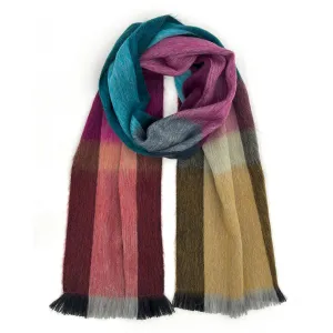 ALPACA PLAID SCARF (ECUADOR)