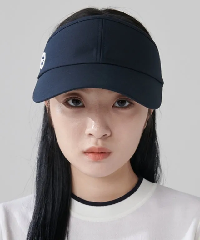 AVEN 3D Flower Embroidery Sun Cap - Dark Navy