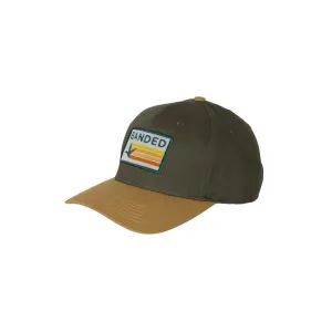 Banded Sun-Stream Cap