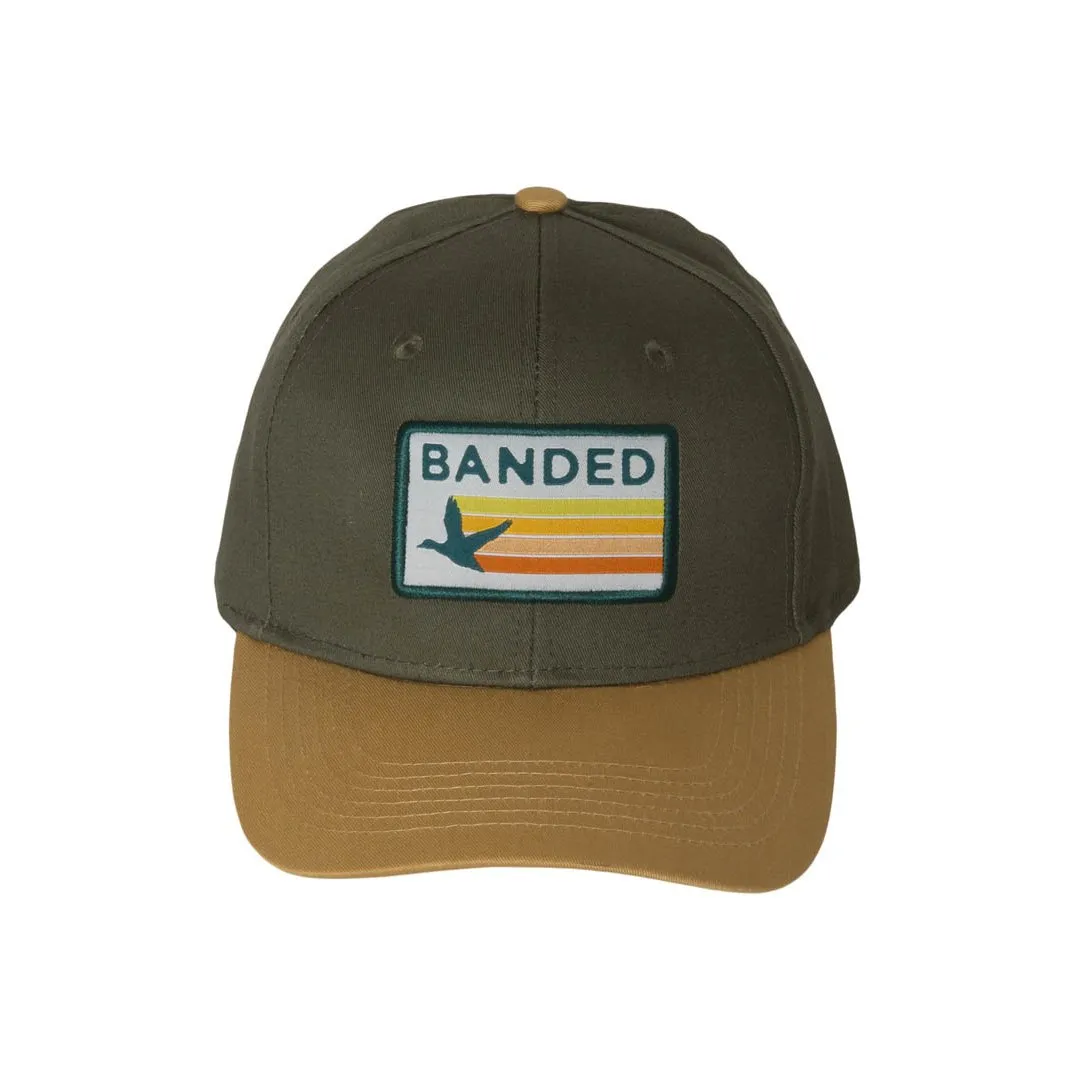 Banded Sun-Stream Cap