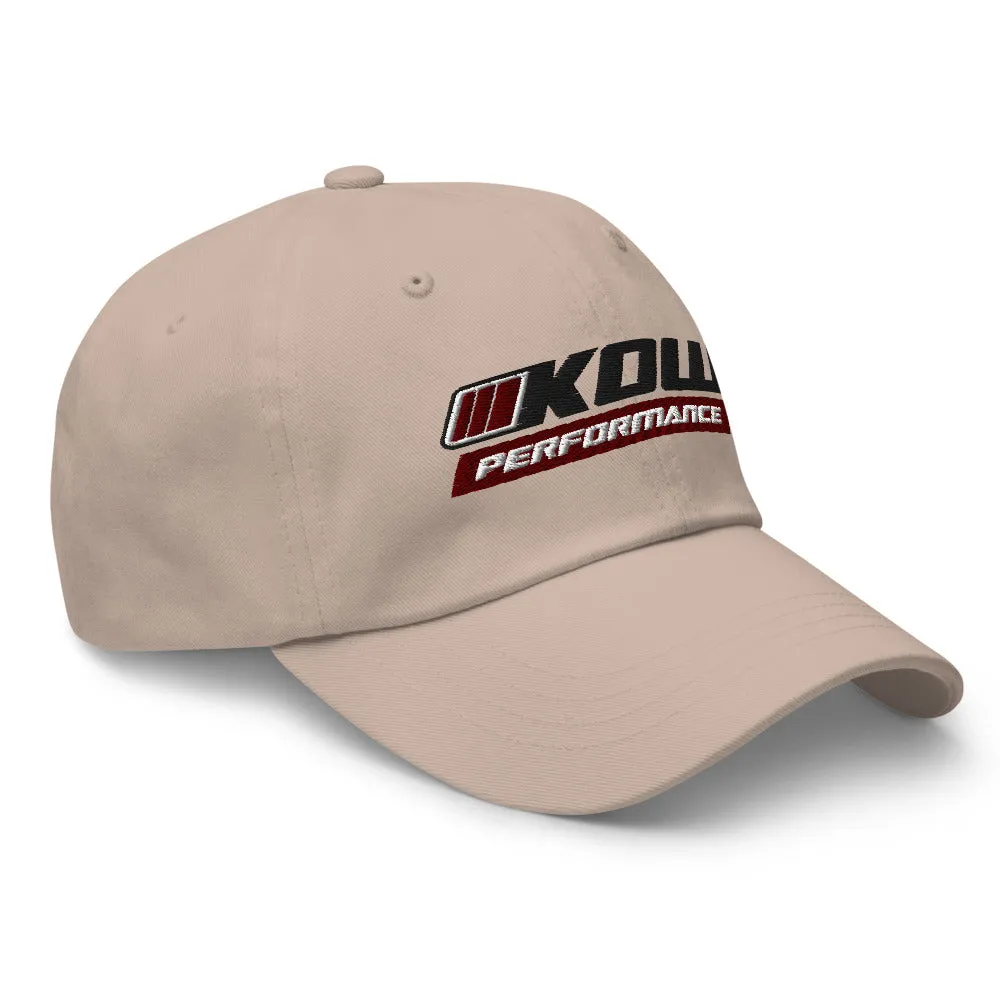 Baseball Cap Unisex / KOW Performance (Black Logo)