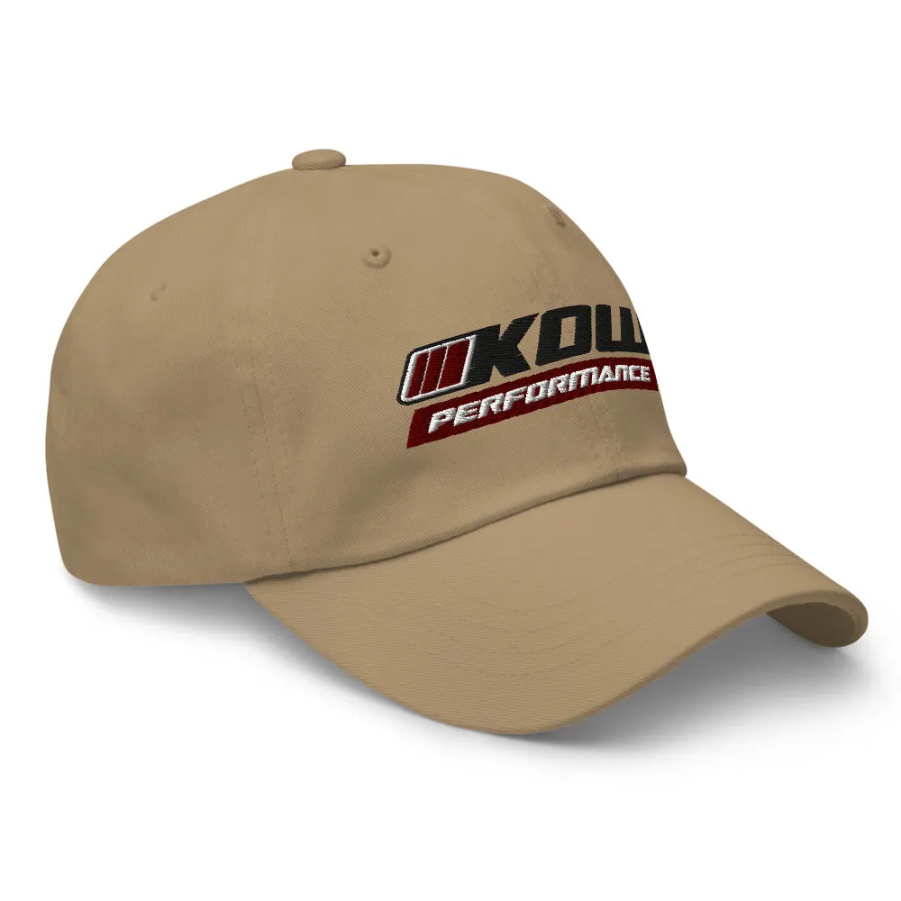 Baseball Cap Unisex / KOW Performance (Black Logo)