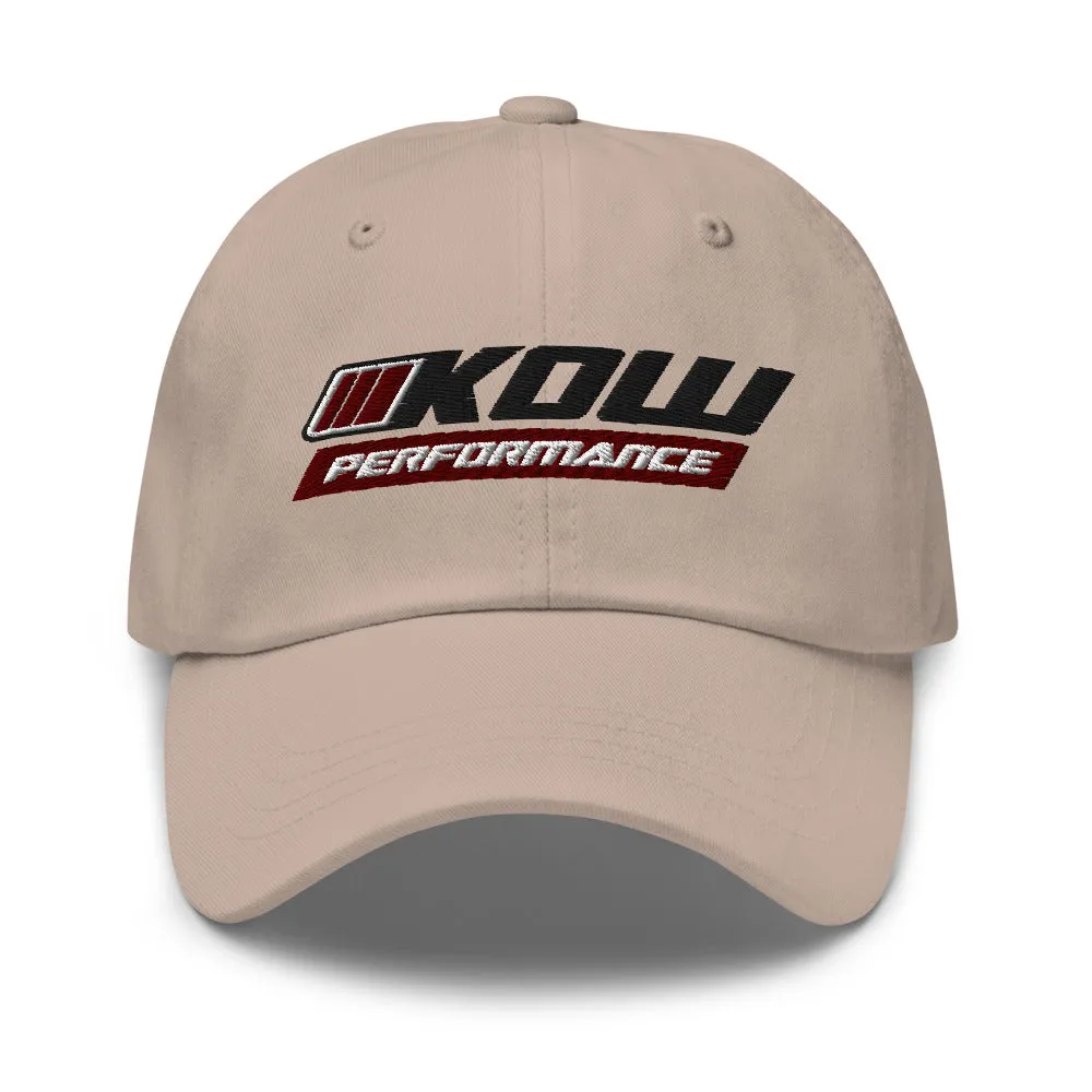 Baseball Cap Unisex / KOW Performance (Black Logo)