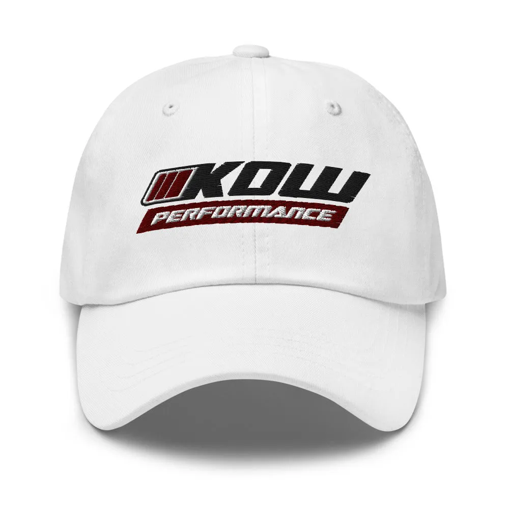 Baseball Cap Unisex / KOW Performance (Black Logo)