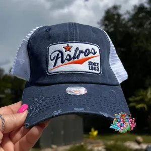 Baseball Team Cap - Navy