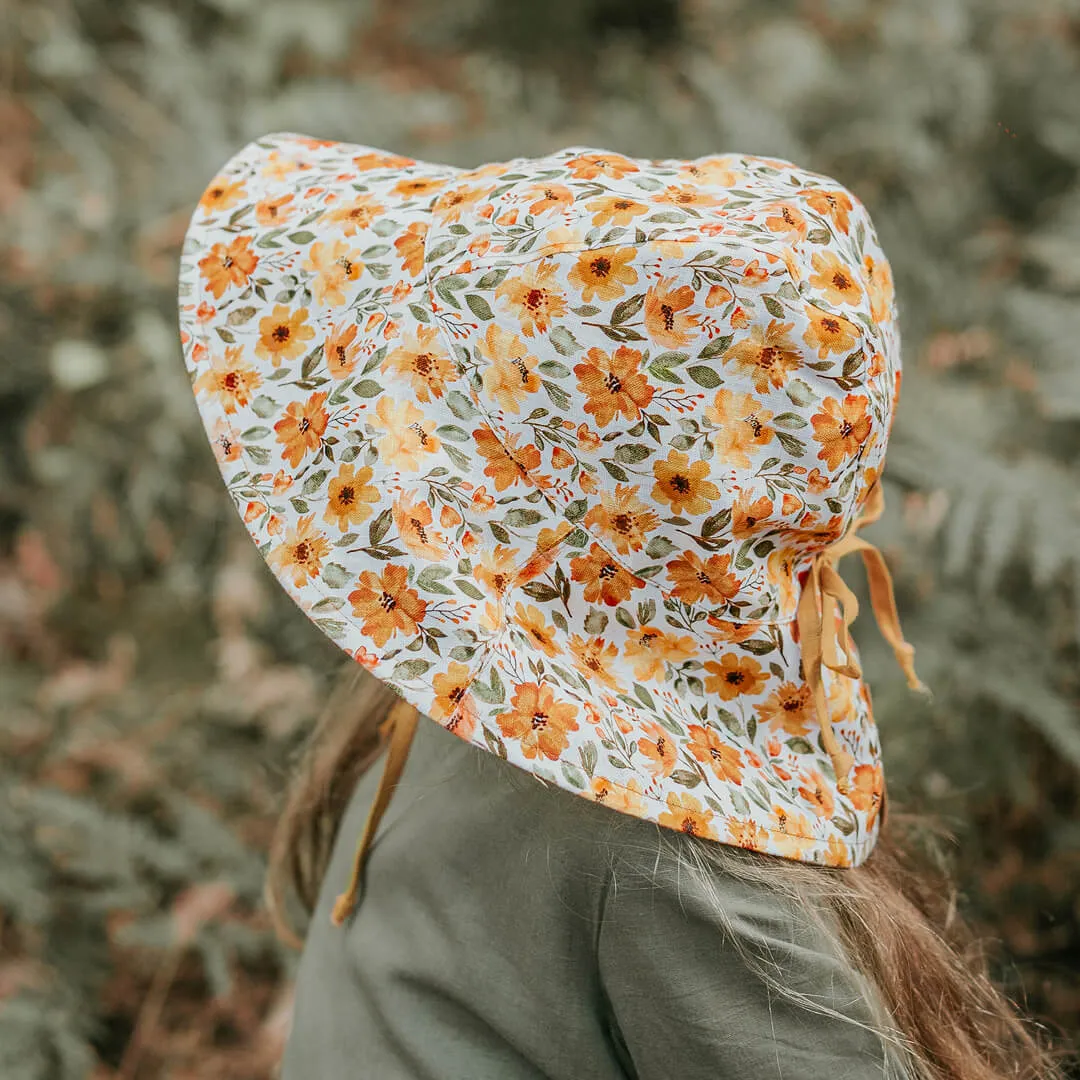 BEDHEAD SIGHTSEER WIDE BRIMMED SUN BONNET-MARGARET/MAIZE
