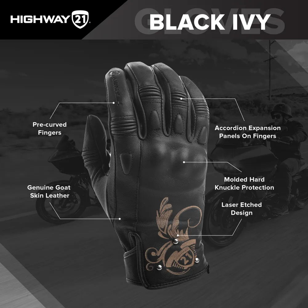 BLACK IVY GLOVE