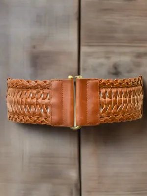 Braided Elastic Back Belt