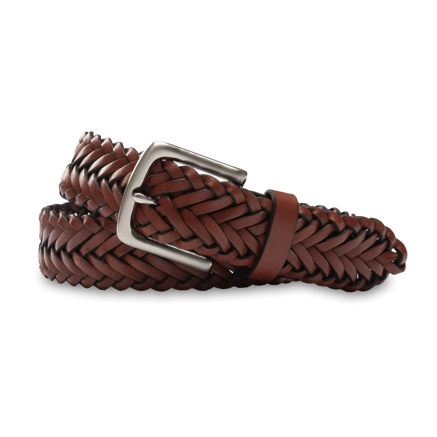 Braided Leather Belt | Duck Head