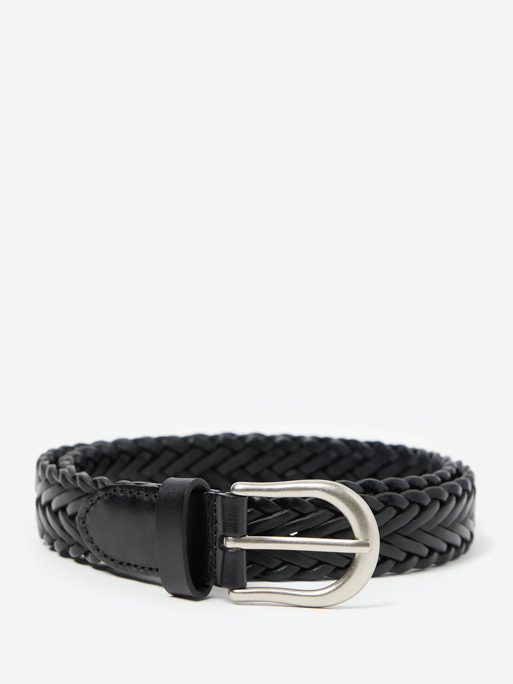 Braided Leather Belt