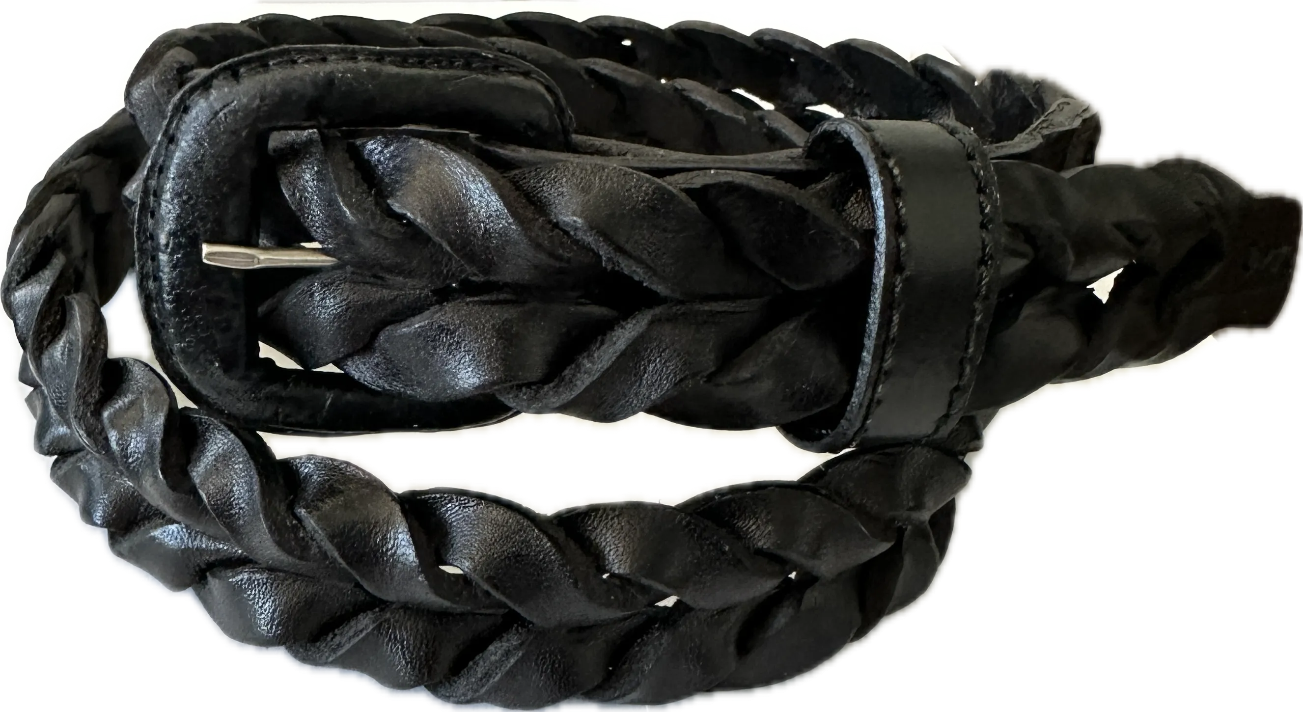 Braided Leather Belt