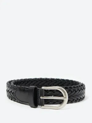 Braided Leather Belt