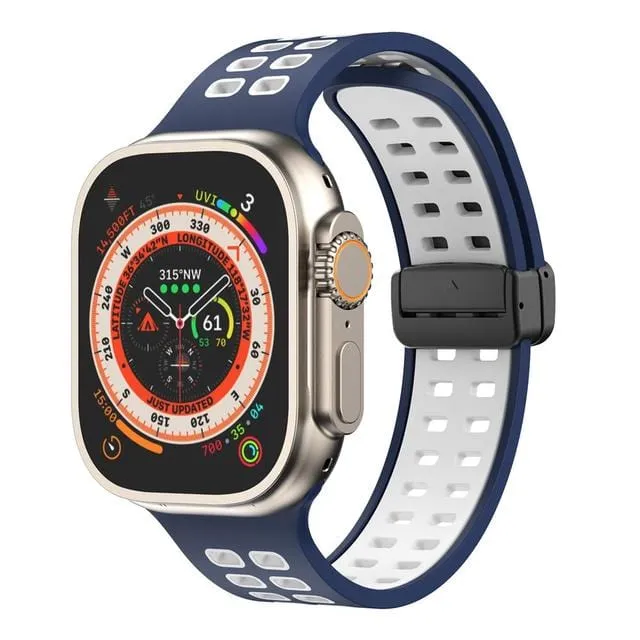Breathable Magnetic Sports Watch Band