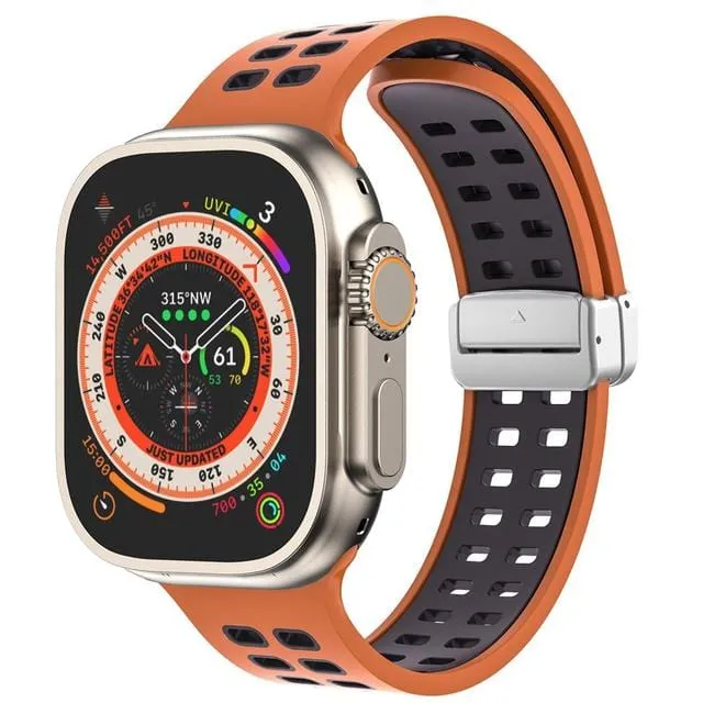 Breathable Magnetic Sports Watch Band