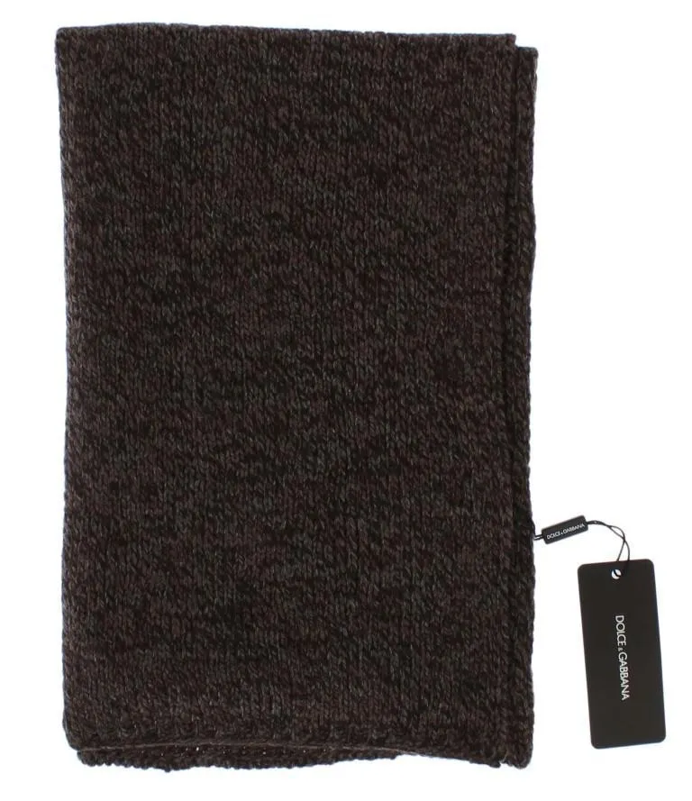 Brown Cashmere Scarf
