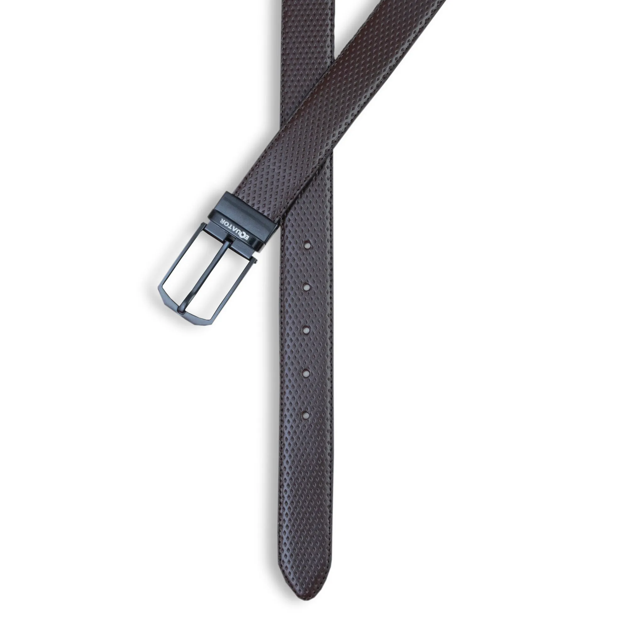 Brown Patterned Belt