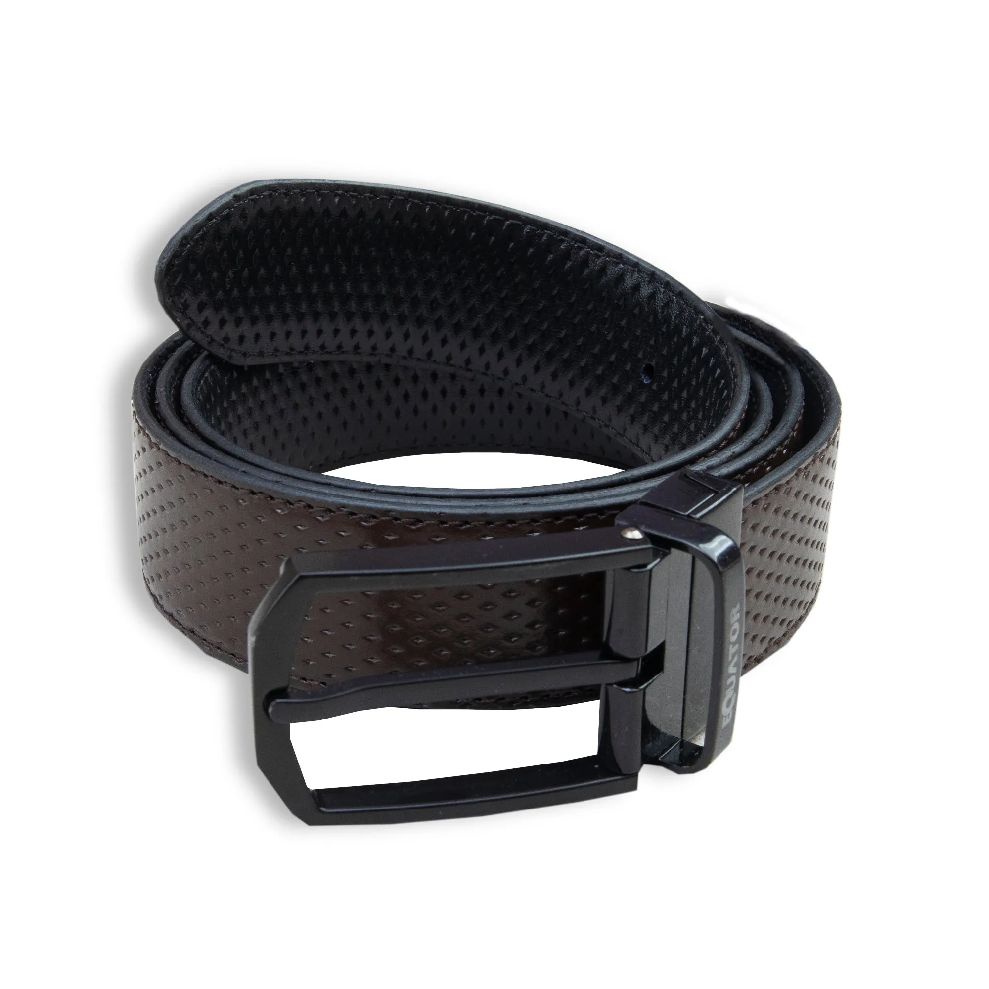 Brown Patterned Belt