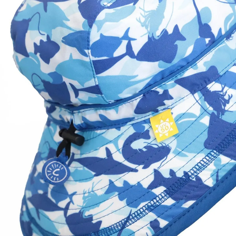 Calikids S1716 UV Beach Hat (Sharks)