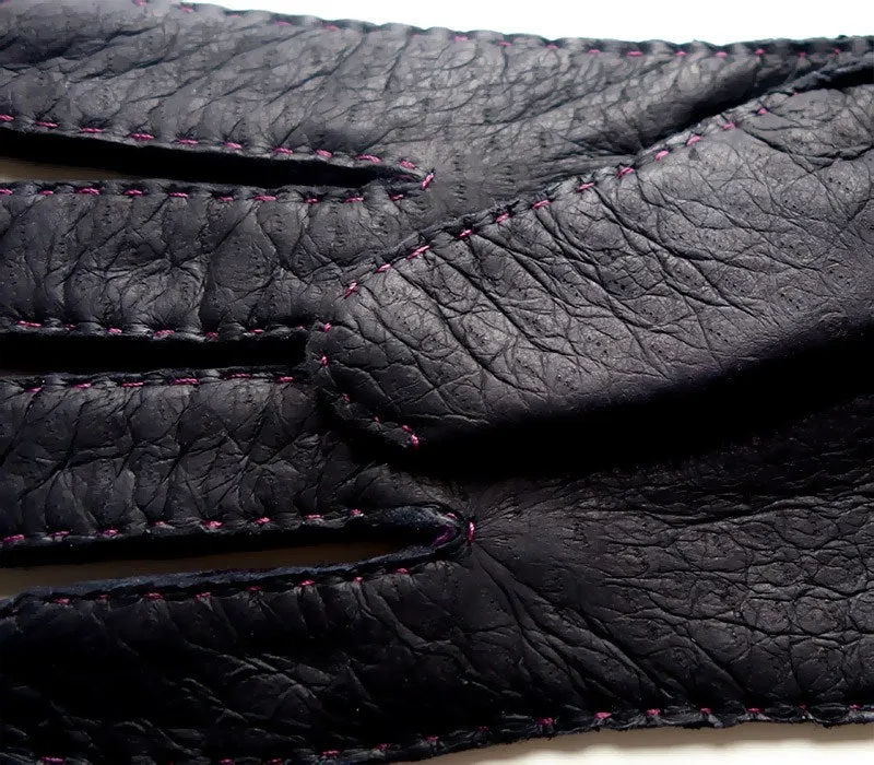 Camila - Peccary leather gloves - women