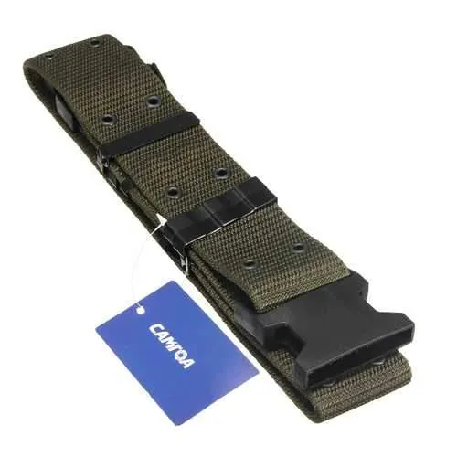 CAMTOA Women Men Braided Belts Adjustable Tactical Belt Sport Waistband