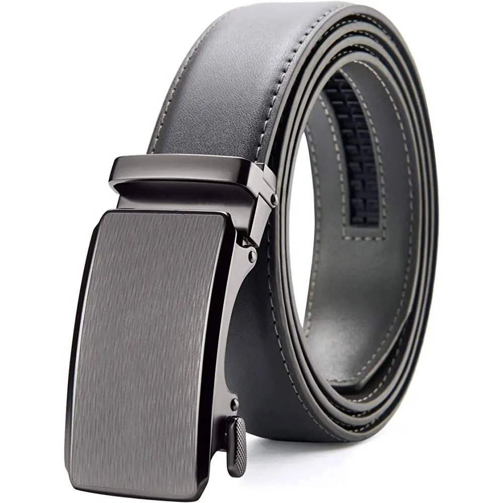 CHAOREN Ratchet Belt for men - Mens Belt Leather 1 3/8" for Casual Jeans - Micro Adjustable Belt Fit Everywhere | Multiple Colors