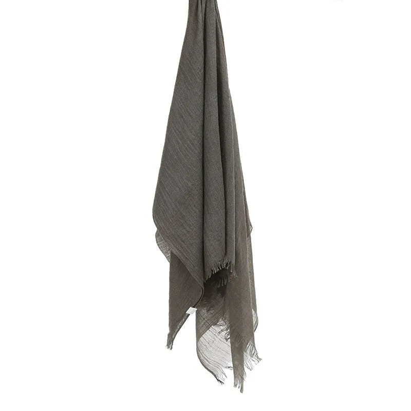 CHARCOAL Woven Viscose
