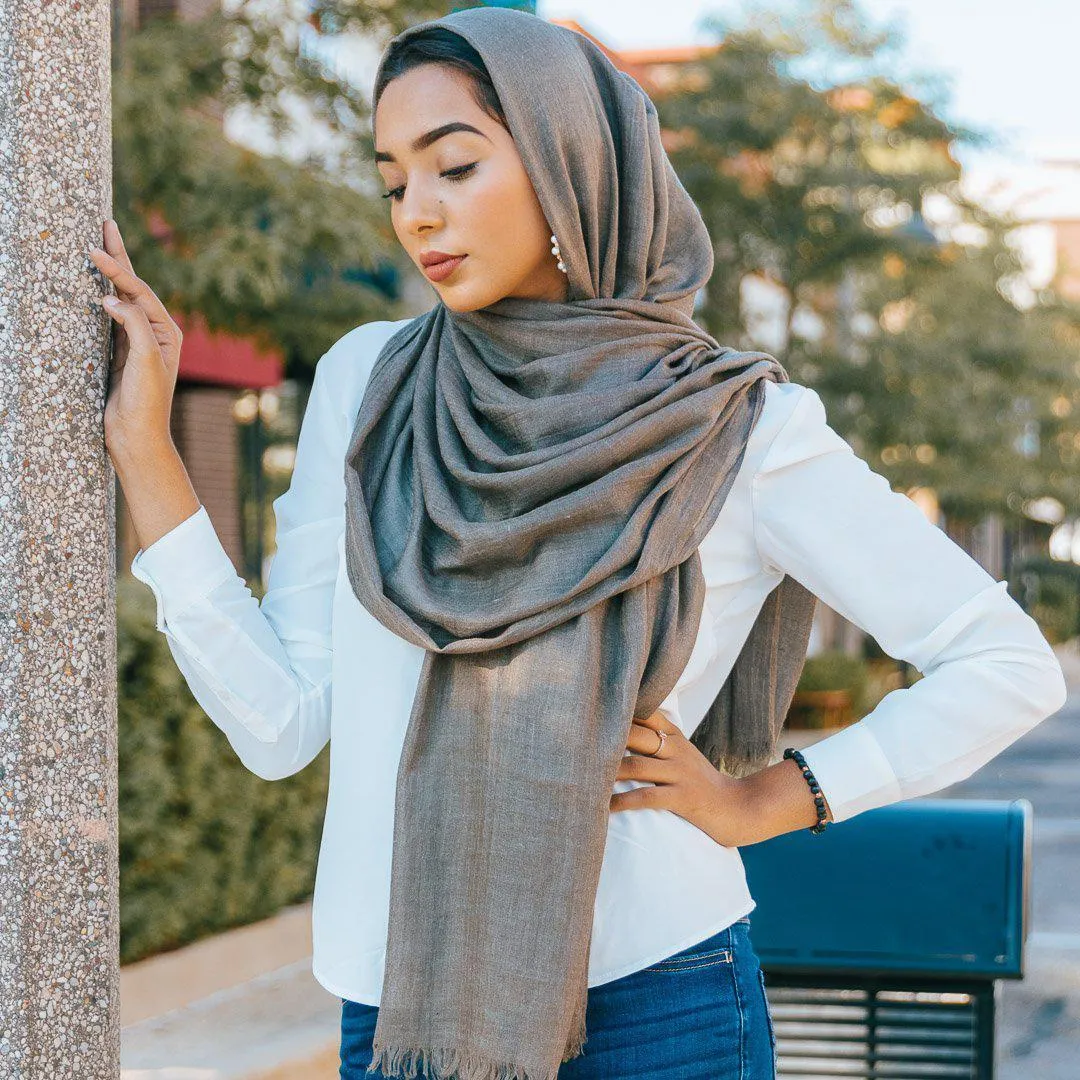 CHARCOAL Woven Viscose
