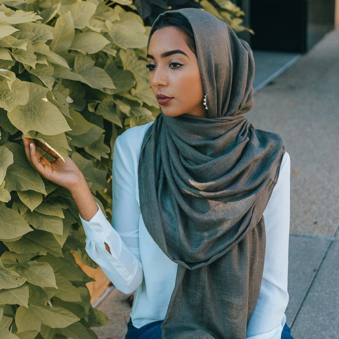 CHARCOAL Woven Viscose