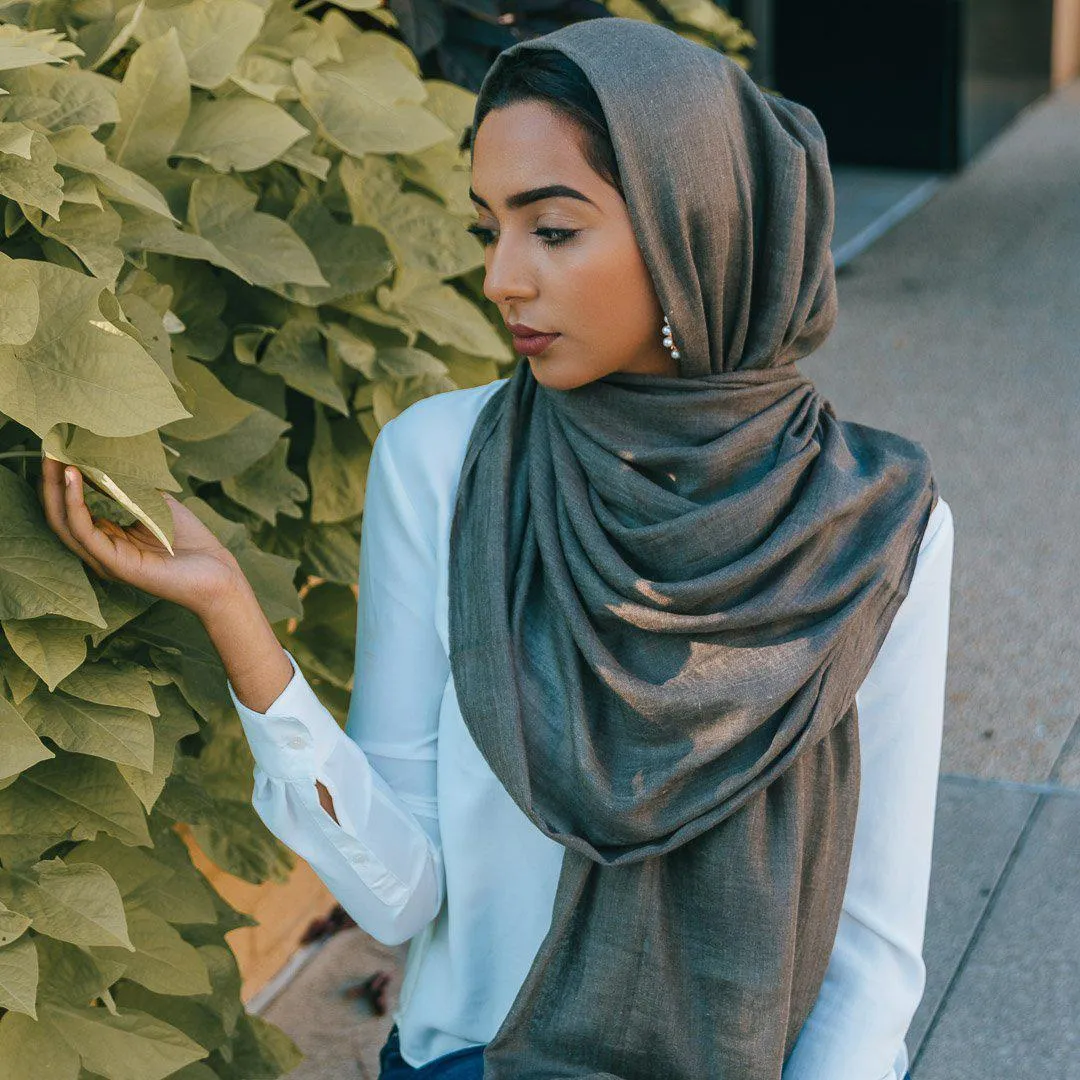 CHARCOAL Woven Viscose