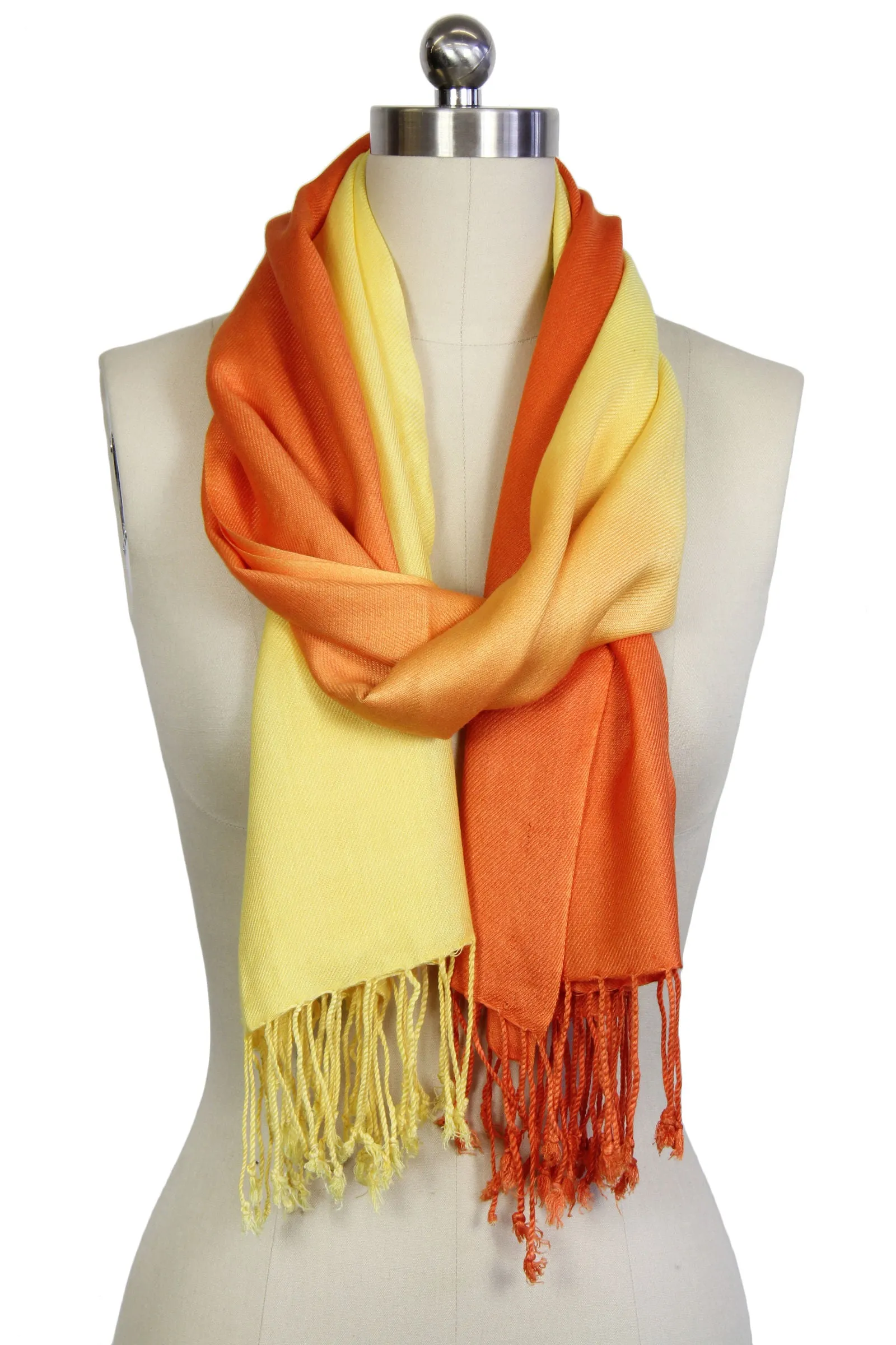 Citlali Ombre Fringed Scarf