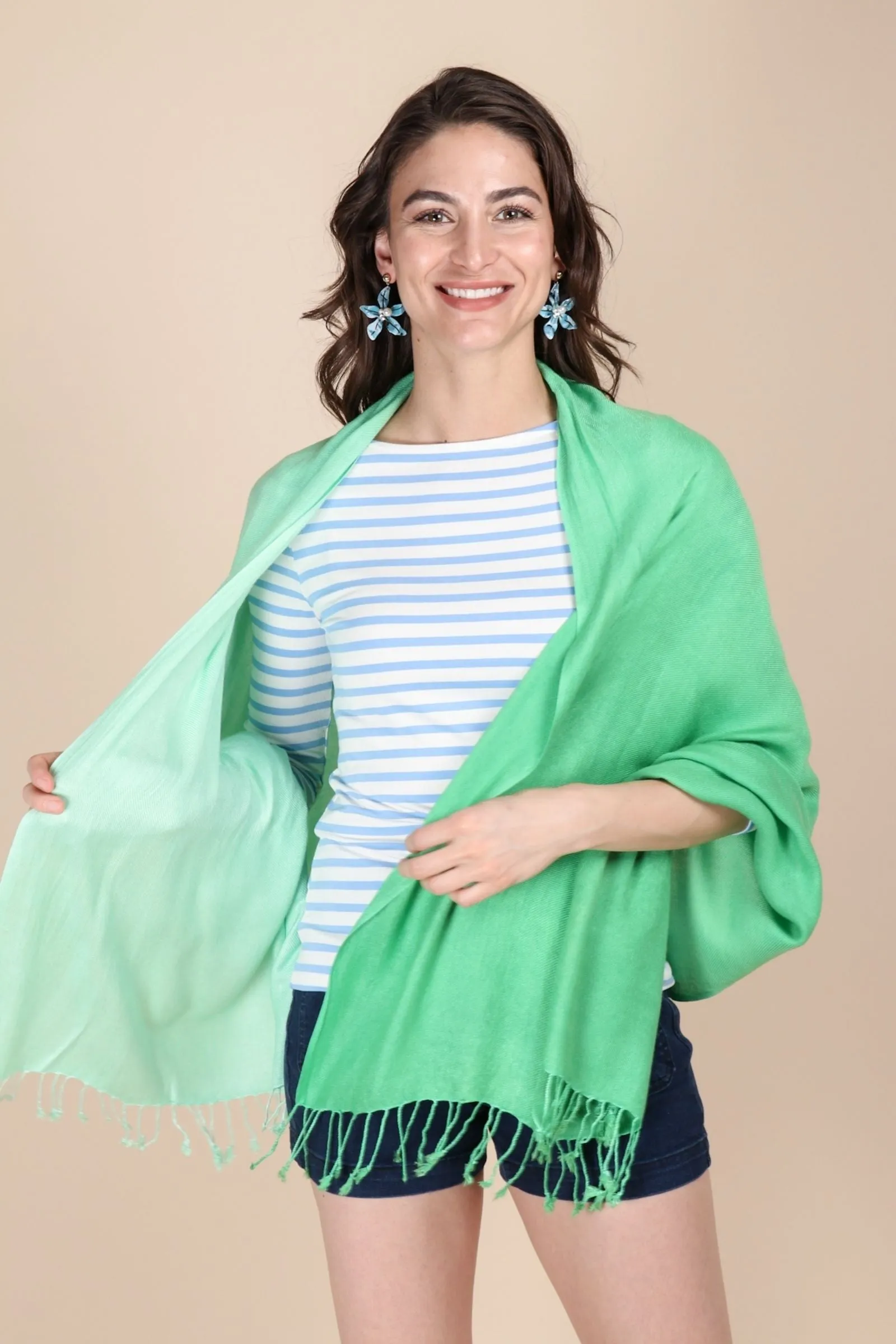 Citlali Ombre Fringed Scarf