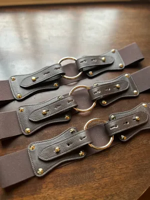 Claiborne Belt in Brown