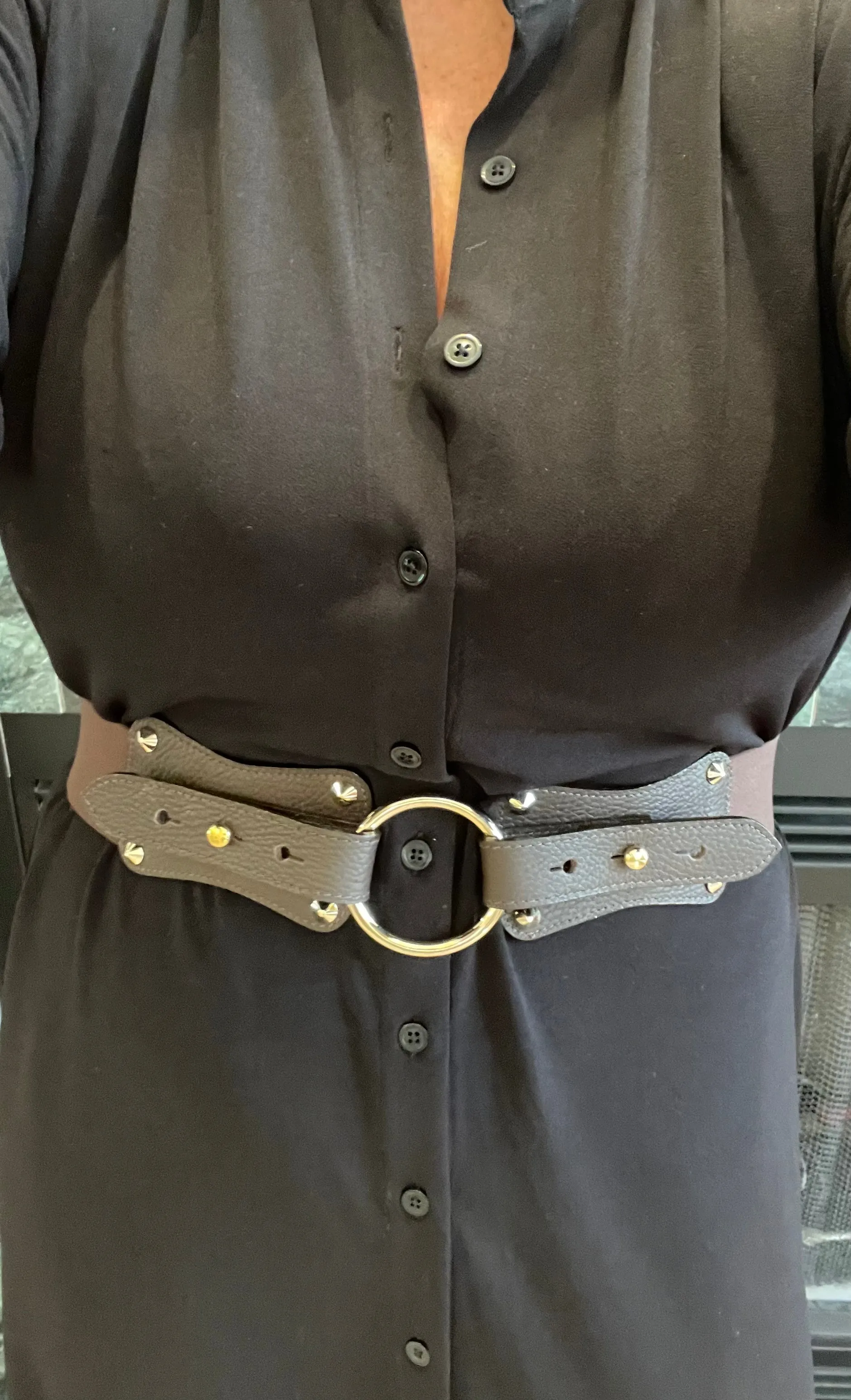 Claiborne Belt in Brown